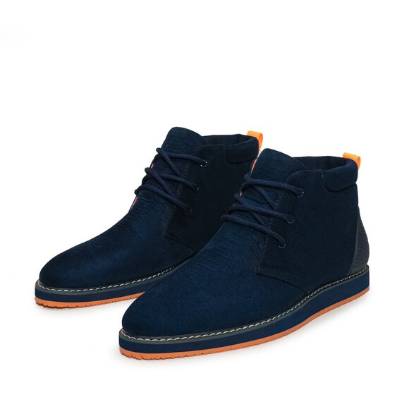 TAYNO Other - MEN CASUAL DESERT CHUKKA ANKLE BOOT THE TROUPE NAVY